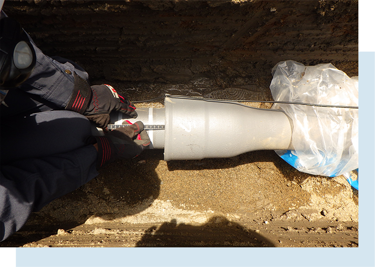 水道施設工事のイメージ